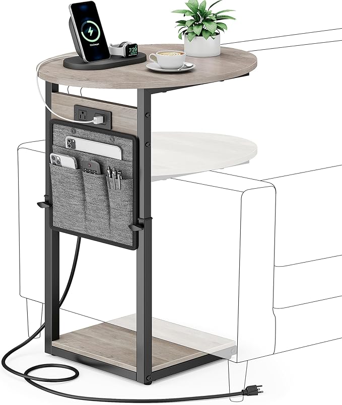 Vagusicc C Shaped End Table by Vagusicc