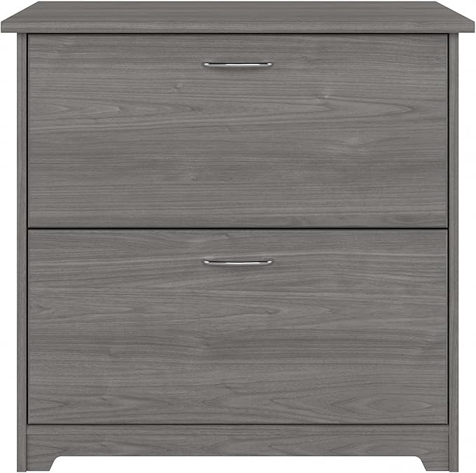 Bush Furniture Cabot 2 Drawer Lateral File Cabinet in Modern Gray, Home Office - Image 9