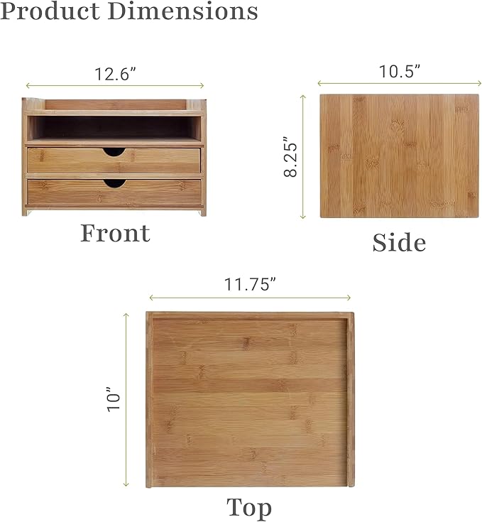 Prosumer's Choice 3-Tier Desktop Organizer, Desk Accessories - Image 2