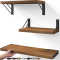 BAYKA Floating Shelves for Wall, Book Shelf for Bedroom, Wall Decor Shelves for by BAYKA