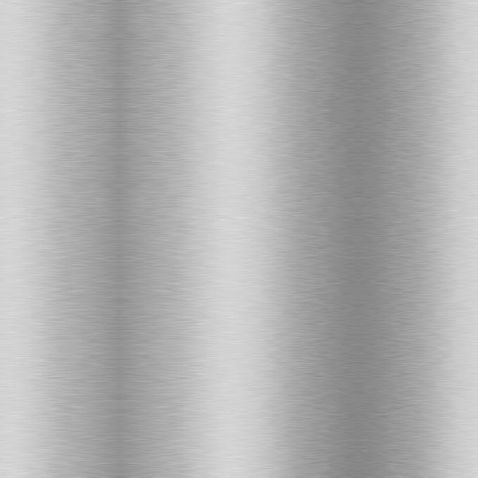Armen Living Titana 30" Bar Height Swivel Grey Faux Leather and Brushed - Image 10