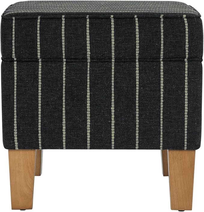 Home Decor | Dinah Collection Modern Storage Ottoman | Ottoman - Image 6