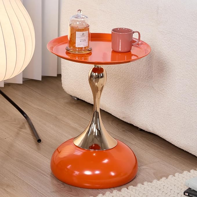 Stylish Hourglass Side Table by Unknown