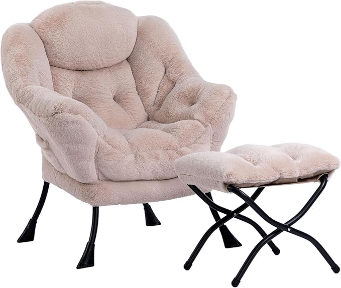 HollyHOME Fabric Lazy Chair by HollyHOME