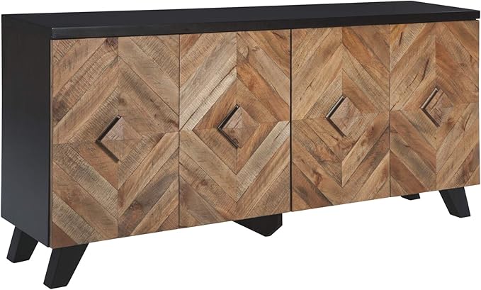 Signature Design by Ashley Robin Ridge Modern Wood Accent Cabinet or TV Stand by SignatureDesignbyAshley