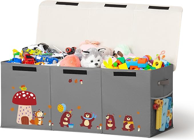 120L Large Toy Storage Box by Unknown