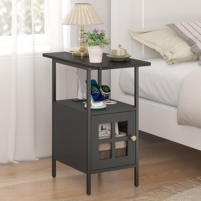 Farmhouse Narrow Side Table by FUNHUKSON