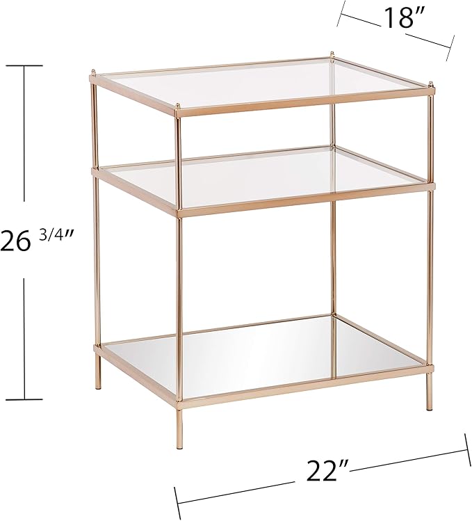 SEI Furniture Knox Side Table - Image 3