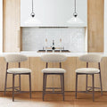 COLAMY Counter Height Bar Stools Set of 3, Kitchen Bar Stools by COLAMYINC