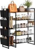 Brown 5-Tier Shoe Organizer by Katrawu