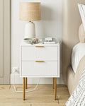 Nightstand, Small Bedside Table by AEPOALUA