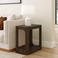Plank+Beam Modern Rounded Rectangular Side Table by PlankBeam