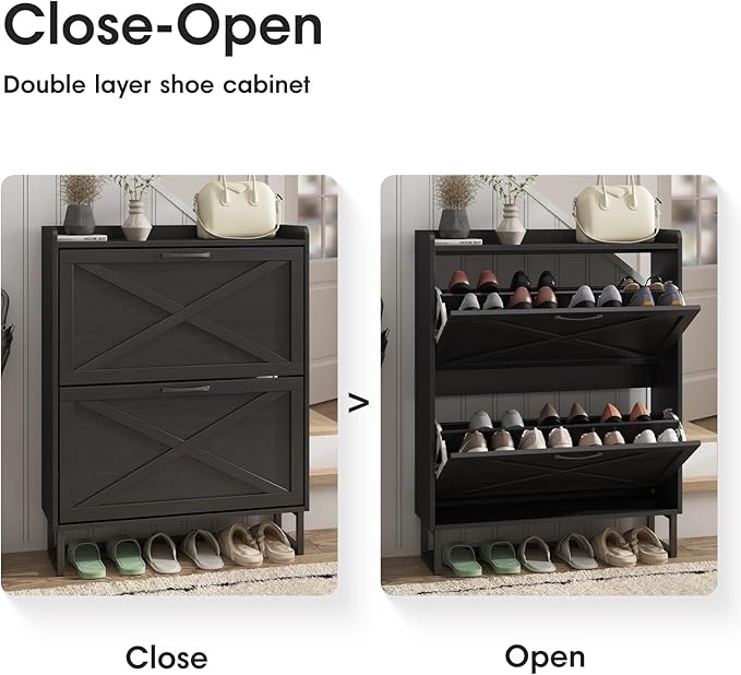 Maupvit Shoe Storage Cabinet - Image 5