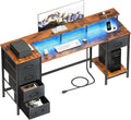55 Inch Computer Gaming Desk by Korfile