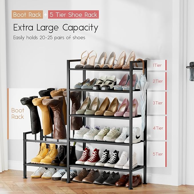Shoe Rack Organizer and Storage - Image 4
