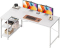 Huuger L Shaped Desk, 55 Inches Computer Desk by Huuger