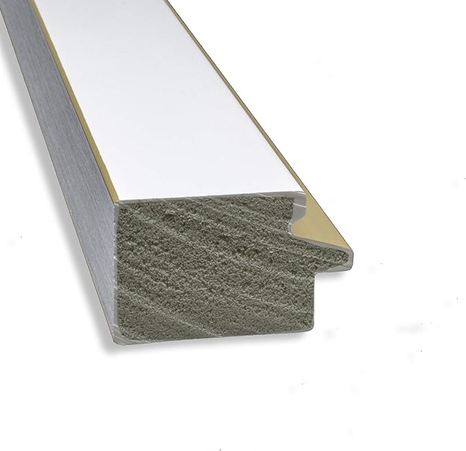 Amanti Art White Bathroom Mirror - Image 2