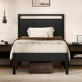 Z-hom Upgraded Twin Bed Frames, Heavy Duty Metal Sturdy Bed Frame Twin Size by Z-HOM