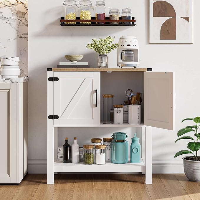Console Table Coffee Bar Cabinet Sofa Table, 31.5 L x 13.8 D x 34.65 H - Image 5