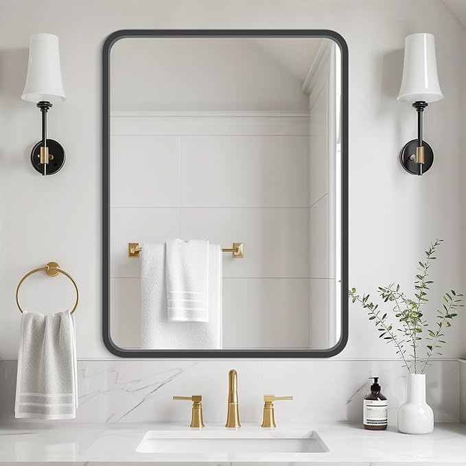 WallBeyond 30x40 Inch Wood Mirror by WallBeyond
