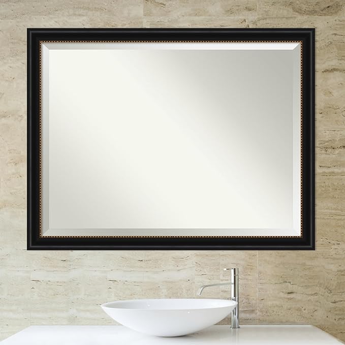 Amanti Art Black Bathroom Mirror - Image 6