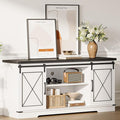 IDEALHOUSE Farmhouse TV Stand and Entertainment Center by IDEALHOUSE