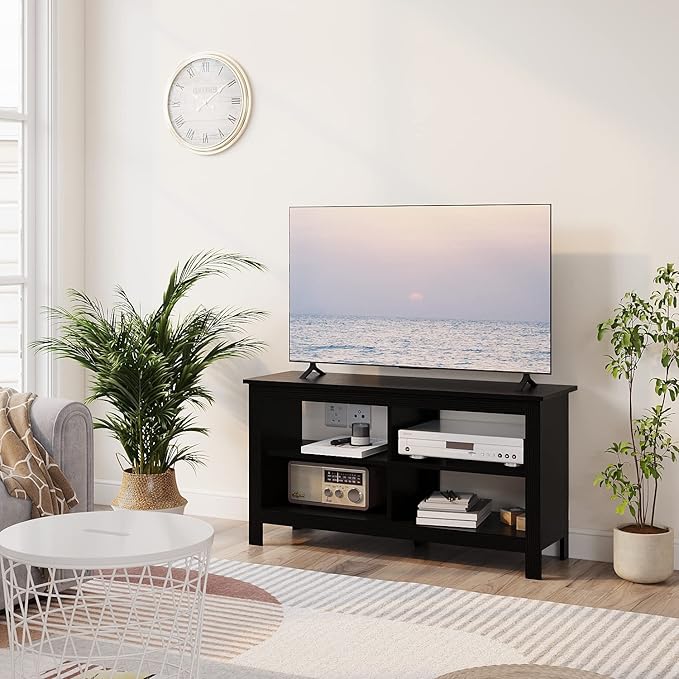 43 Inches TV Stand, Mid Century Modern Entertainment Center - Image 6