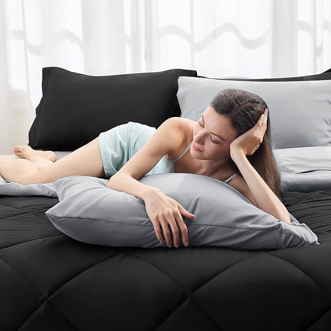 HEVUMYI Oversized Queen Comforter Set - Image 6