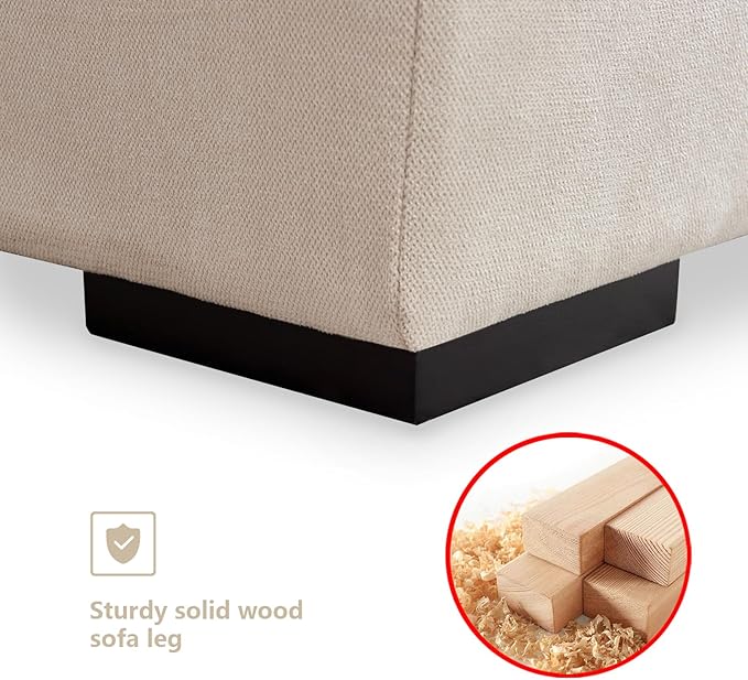 Modern L-Shaped Sectional Sofa - Image 6