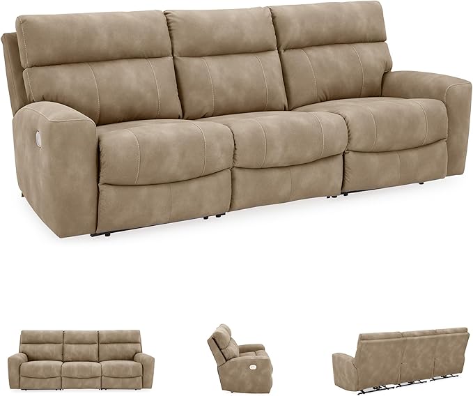 Signature Design by Ashley Next-Gen DuraPella Contemporary Faux Leather Modular - Image 6