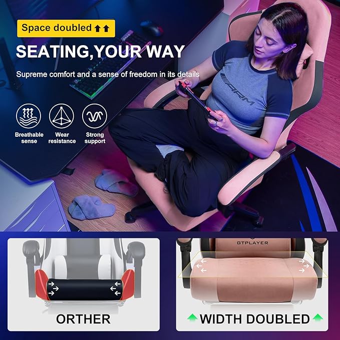 GTPLAYER Gaming Chair, Computer Office Chair - Image 3