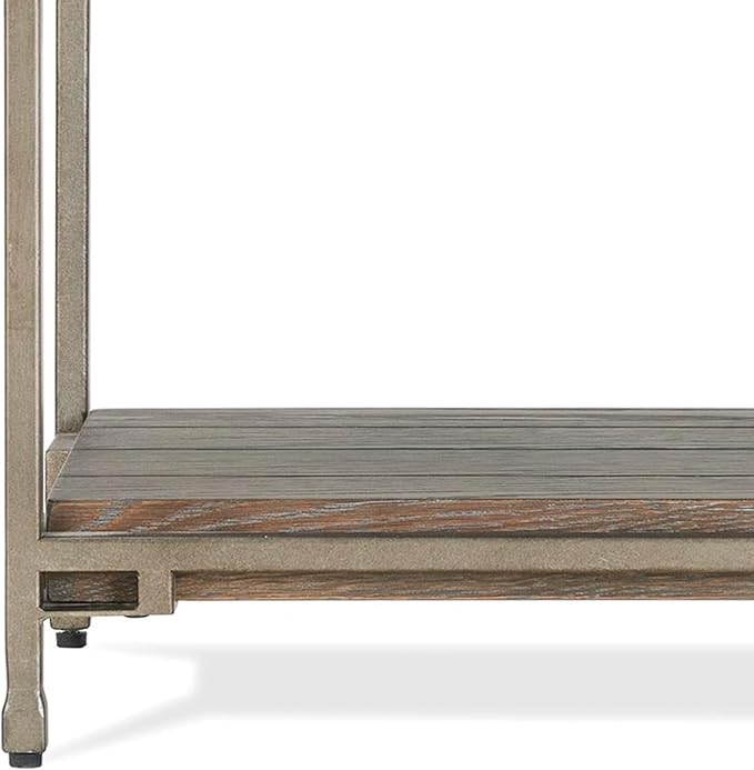 Roundhill Furniture Corbeta Living Room, Side Tables, Aged Graphite - Image 8