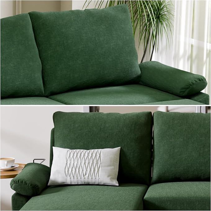 110 Inch U Shaped Sectional Couch - Image 5