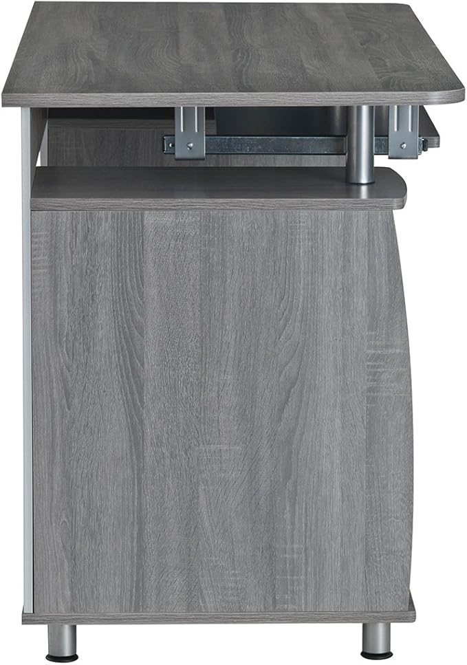 47.5'' Computer Desk with File Cabinet and Drawers, Storage Cabinet with - Image 10
