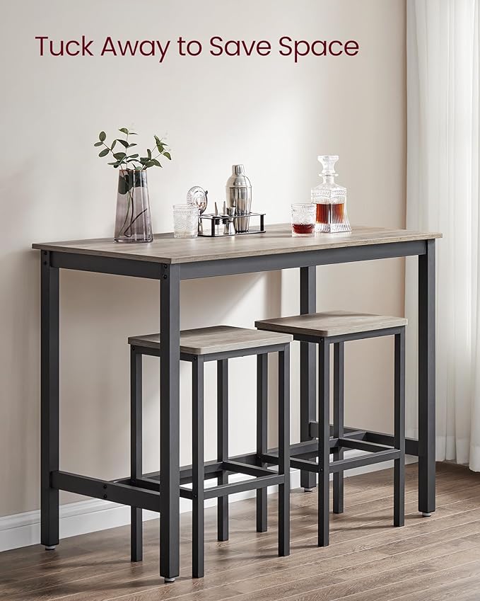 VASAGLE Bar Table Set, Bar Table - Image 7