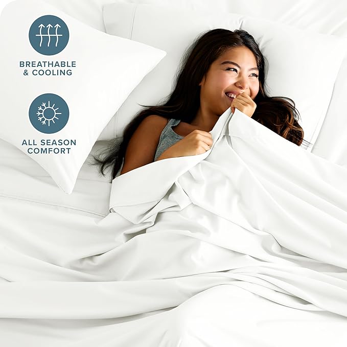 Bare Home Split King Sheet Set - Image 4