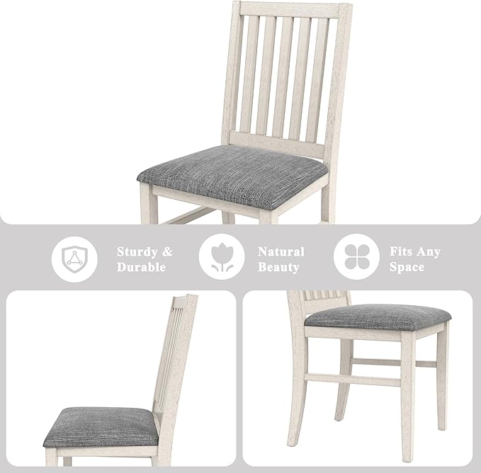 Solid Wood Dining Table, Part of Dining Table Set, Mix and Match Table & Chair - Image 5