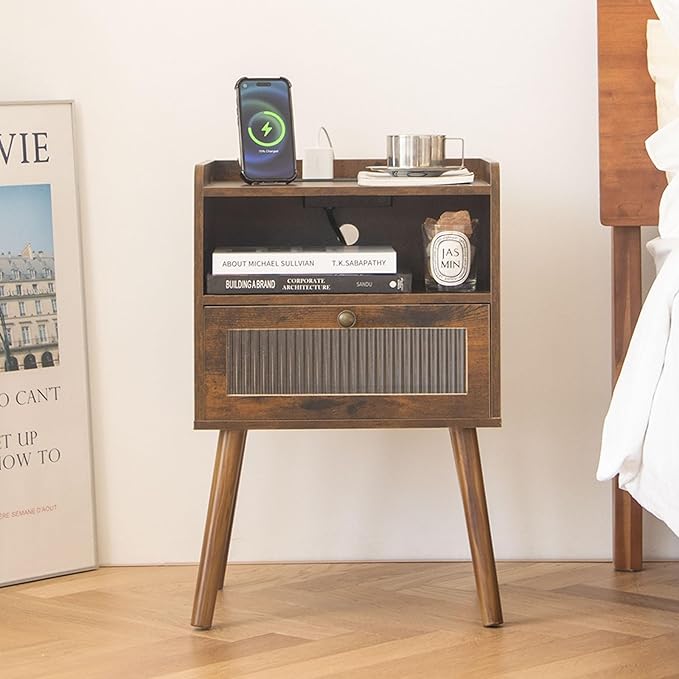 AWASEN Mid Century Night Stand by AWASEN