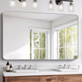 FORBATH 60x36 Inch Silver Bathroom Mirror by FORBATH