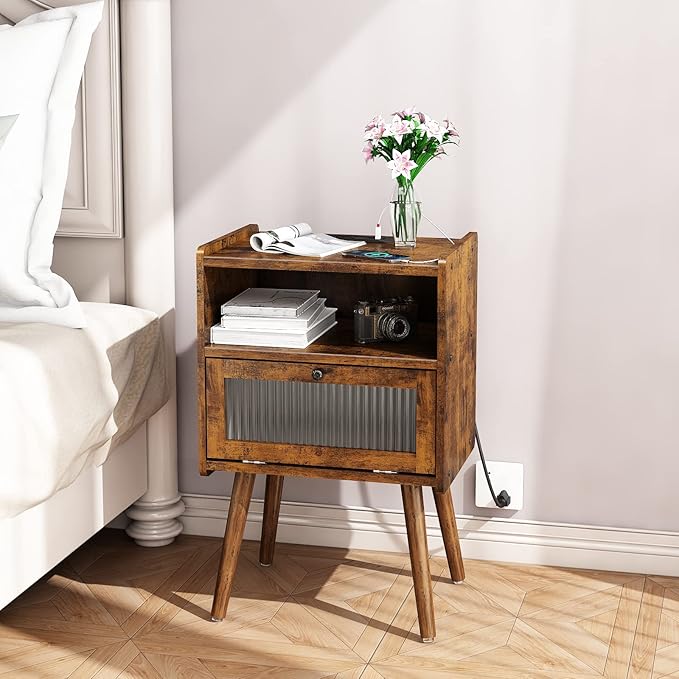 Mid Century Modern Nightstand - Image 8