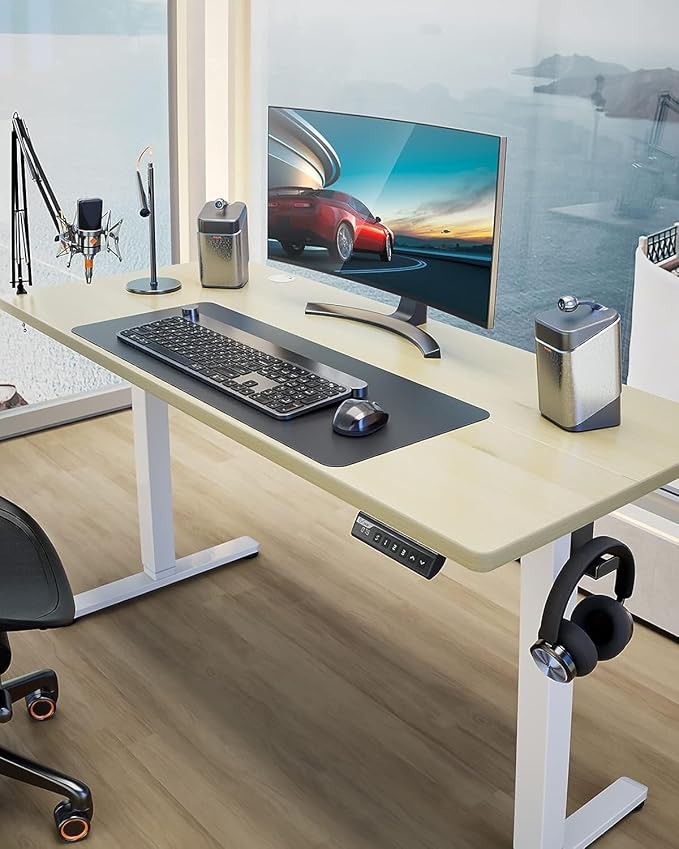ErGear Height Adjustable Electric Standing Desk, 48 x 24 Inches Sit Stand up - Image 2