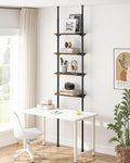 ALLZONE Adjustable Tall Narrow Bookshelf by ALLZONE