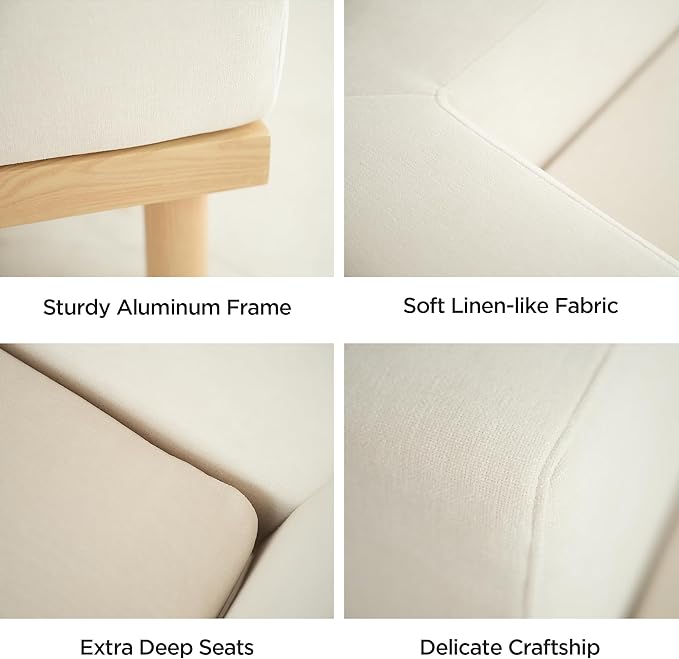 Acanva Minimalist Modular Sectional Sofa - Image 9