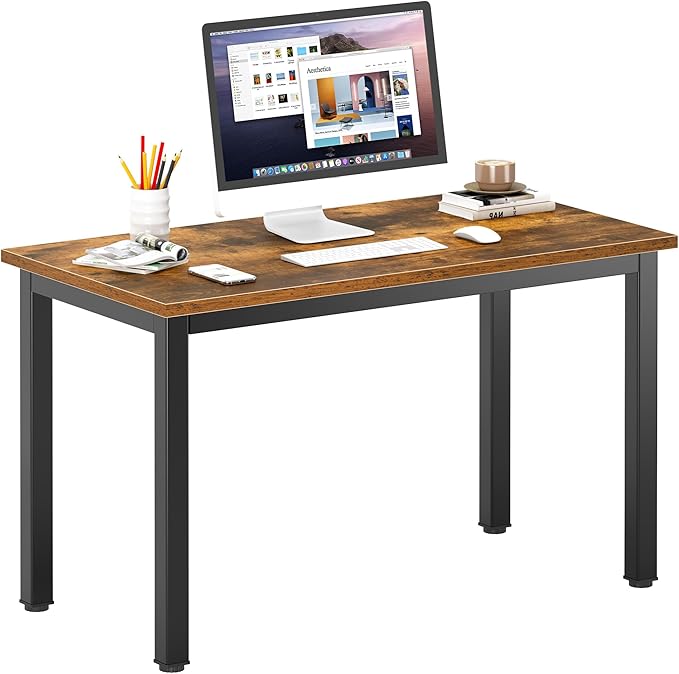 DlandHome Small Computer Desk for Home Office Activity Table Writing Table for by DlandHome