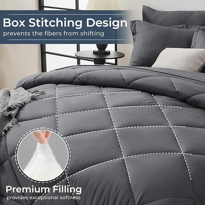 HEVUMYI King Comforter Set - Image 4