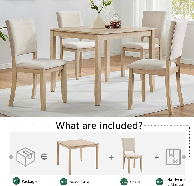 Ball & Cast 5 Piece Dining Table Set - Image 9