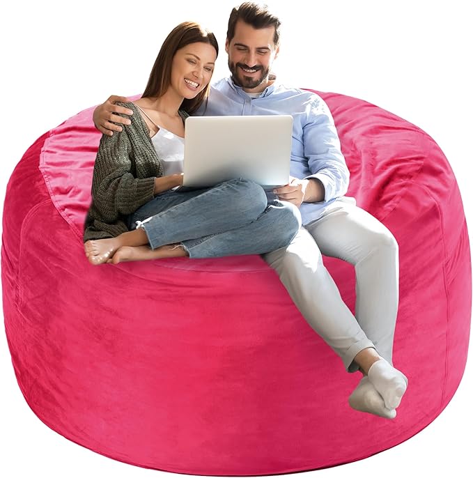 Homguava 4 FT Bean Bag Chair: 4' Bean Bags - Image 6