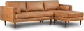 Poly & Bark Napa Leather Couch by POLYBARK