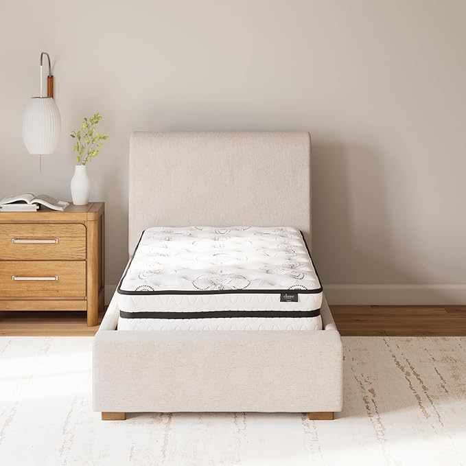 Signature Design by Ashley Twin Size Chime 10 Inch Medium Firm Hybrid Mattress - Image 3