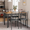 IDEALHOUSE Dining Table Set for 4, 5 Piece Dining Table Set by IDEALHOUSE